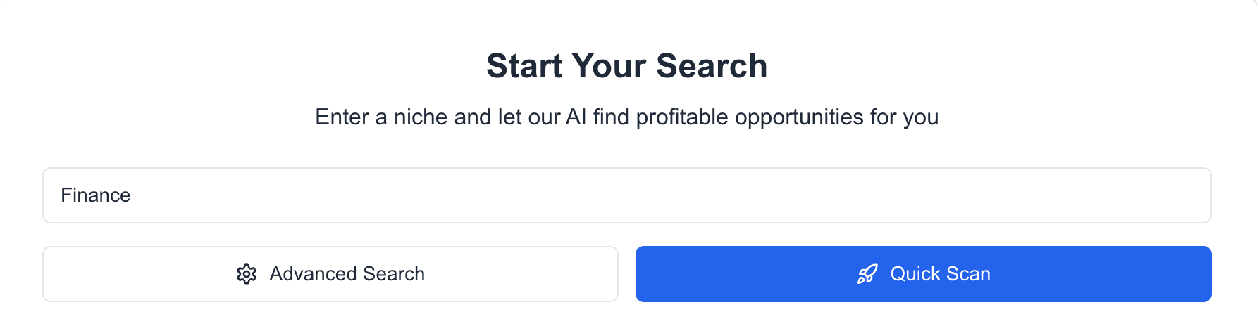 Choose Your Niche